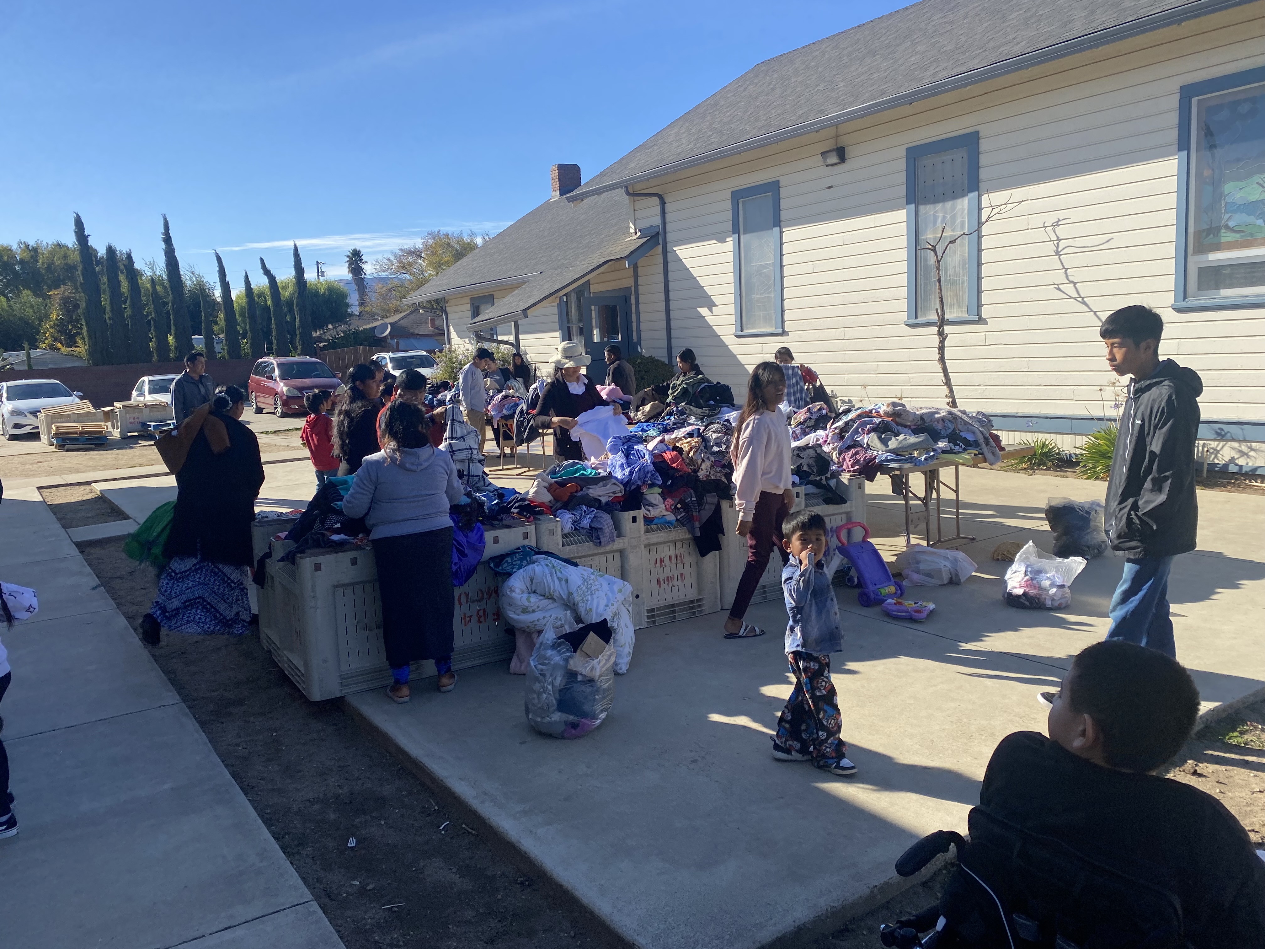 Donaciones a la comunidad